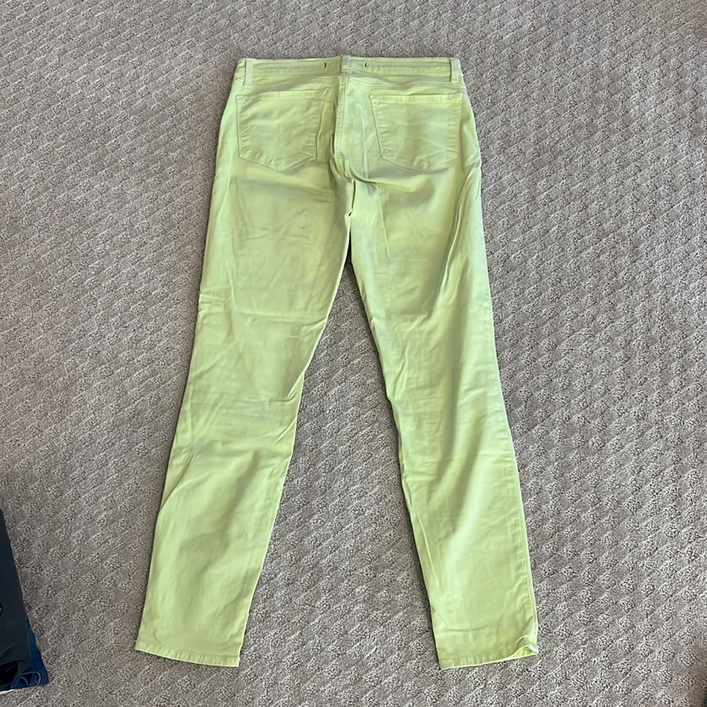 JBrand Yellow Skinny Leg Jeans - Picture 3 of 10